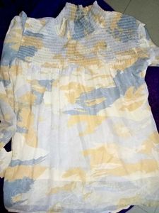 Elegant Patterned Top