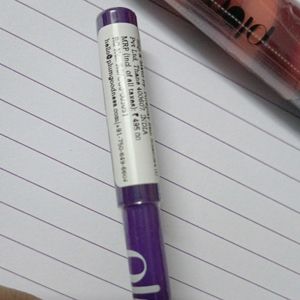 Combo Of Plum All Day Wear Kohli Kajal &amp; Lip Gloss