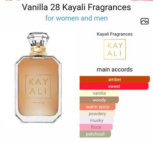 Sample Combo - Kayali Candy R Sugar &amp; Vanilla 28