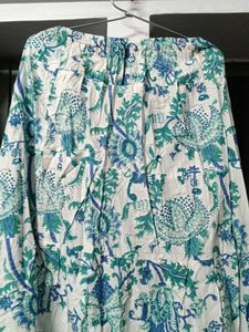 New Jaipuri Print Flared Skirt Never Used