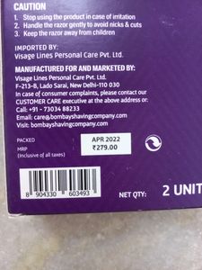 Bombay Shaving Company Bikini Razor [Pack Of 2]