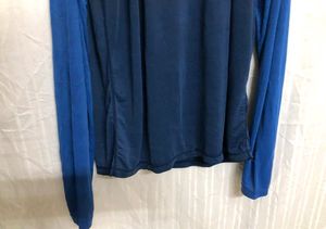 Blue Long Sleeve T Shirt