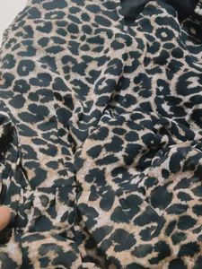 Leopard Print Nyra Kurti