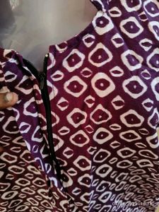 New Unused Purple Printed Night Suit