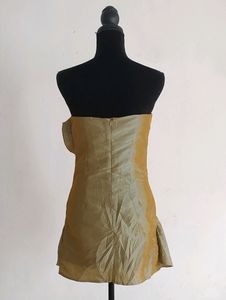 Vintage Mini Rose Tube Dress