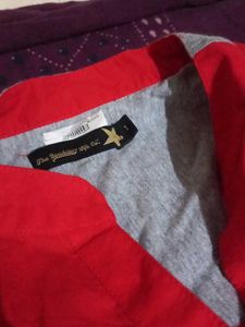 RED SHIRT FOR WOMEN