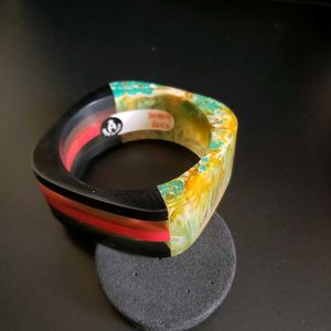Black &amp; Green Bracelet