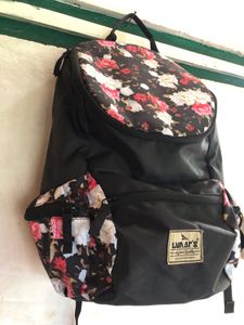 Lunar Black&amp;Floral Backpack