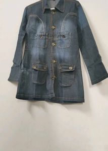 Denim Mini Shirt Dress