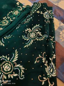 Emerald Green Embroidered Salwar Kameez