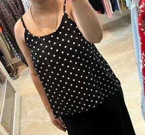 Polka Dot Spaghetti Top