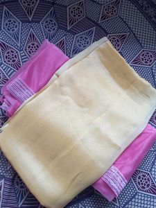 Plain Saree Pack Of 2