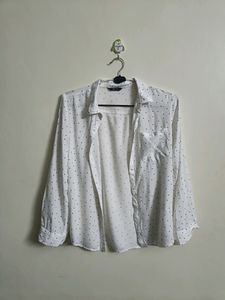 White Polka Dot Shirt