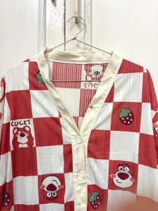 Cute Cartoon Pajama Set
