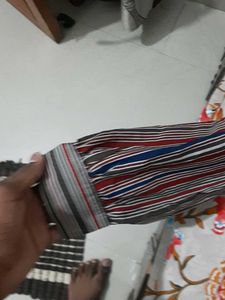 Striped Long Sleeve Button-Down