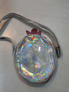 Glitter Pineapple Crossbody Bag