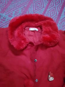 Cute Red Baby Coat