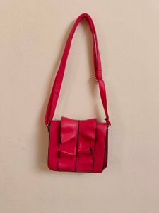 Sling Bag Rose Colour For Women.