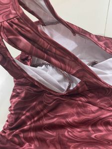 One Side Arm Bodycon Dress