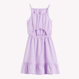 H&amp;M Cute Lilac Cut Out Dress