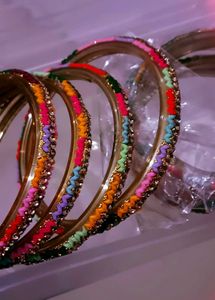 New Multicolour 8 Bangles For Every Occasion. ..