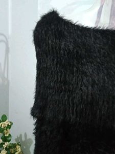 Fur Mini Dress