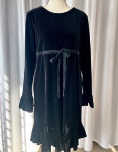 Korean Velvet Dress