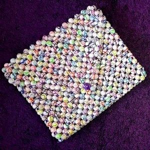 Colorful Beads Card Holder