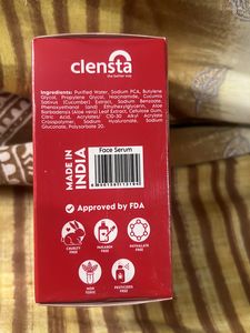 Clensta Red Aloe Vera Face Serum