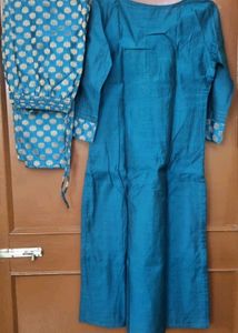 Teal Kurta Set