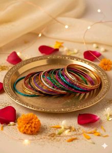colourful bangle set