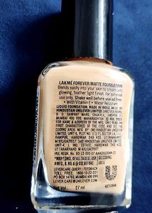 Lakme Ultimate Glam Foundation (New , Unused)
