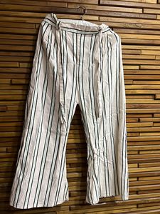 Wide Leg Trousers With Belt