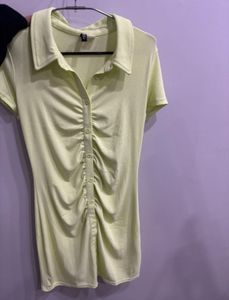 Green Bodycon Mini Dress