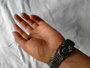 Black Metal Bangle