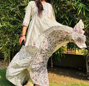 Elegant Printed Kurta Set