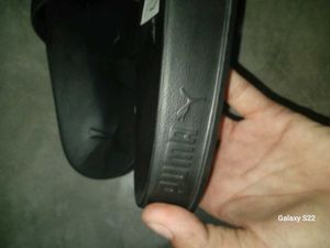 Puma Black Slides