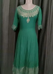 Elegant Green Kurta 💚