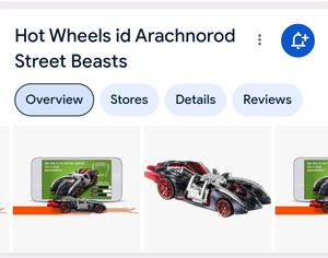 Hot Wheels Arachnodo Street Beasts