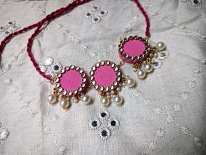 Pink &amp; Pearl Jewelry Set