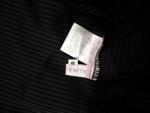 Elegant Black Ruffle Blouse