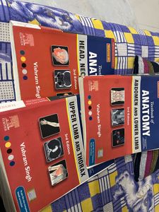Anatomy Textbook Set Of 3 - Vishram Singh