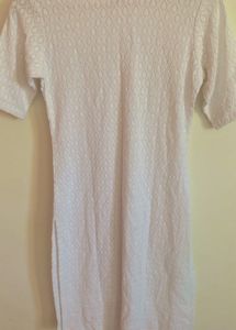 White Chikankari Kurta