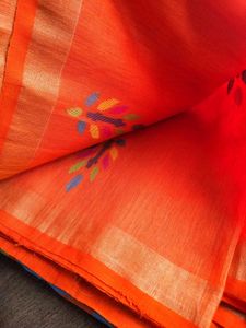 Premium Tissue Floral Saree