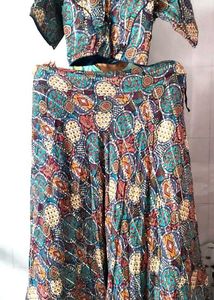 Ethnic Lehenga Choli Set Also Available In Red