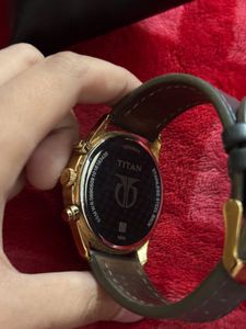 Titan Watch - Gold &amp; Black