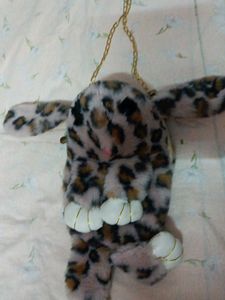 beautiful sling animal print beg