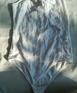 White Lace Bodysuit