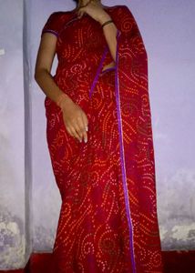 Red Saree