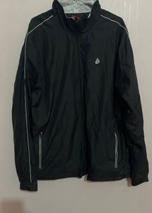Black Windbreaker Jacket